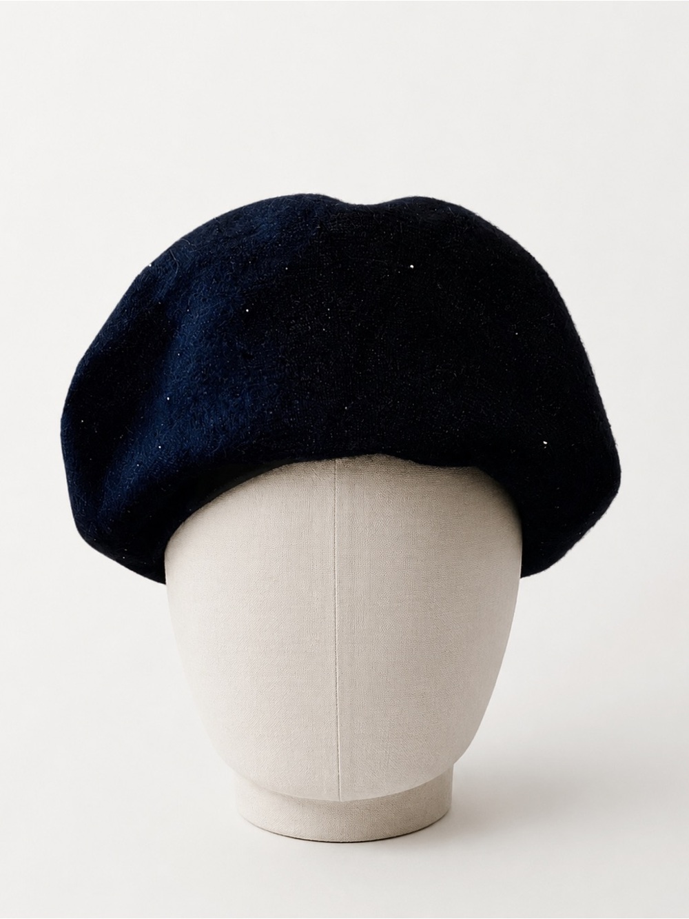 Designers Originals Black Wool Beret